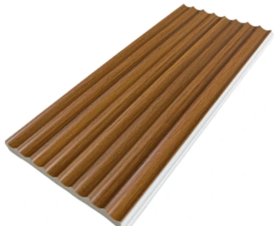 Panel de pared PS estriado elegante