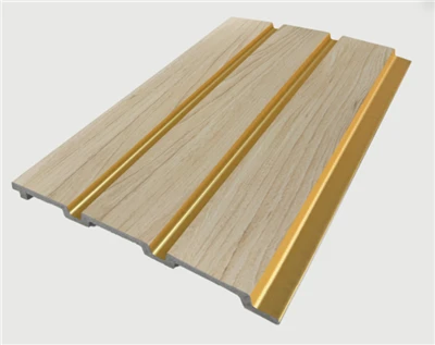 Panel de decoración de pared PS extruido completamente sólido
