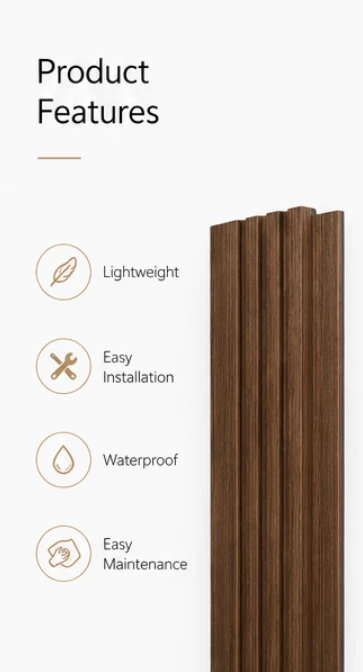 Textured PS Wall Panel For Dimensional Interior Design best